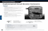 Explosionproof Circuit Breaker Enclosures - … · explosionproof circuit breaker enclosures motor control optional xcbh style ... 100 xcbb-n4-100e42* xcbb-n4-100e43* 110 xcbb-n4-110e42*