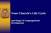 Your Church’s Life Cycle - transformcma.ca · Your Church’s Life Cycle and Stages of Congregational Development . 2 Congregations Go Through Life-Cycles Like the Life-Cycle of