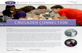 CRUSADER CONNECTION - Racine Lutheran High School · I hope this Crusader Connection will help you stay ... Mrs. Jocelyn Janzow Mr. Francisco Jaramillo ... Mrs. Evelyn Kapow