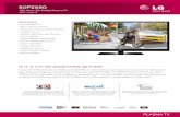 FEATURES - LG Electronics PLASMA TV 50PZ550.pdfTV with Stand Weight 65.3 lbs Shipping Weight 70.3 lbs WARRANTY/UPC Limited Warranty 2 Year Panel 1 Year Parts & Labor UPC 719192579668