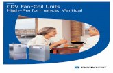 CDV Fan-Coil Units High-Performance, Verticalwebselect.johnsoncontrols.com/pdf/catalog/ET115.26-EG8.pdf · ENVIRO-TEC® vertical fan coil units set the new stan-dards for quality,