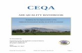 CEQA - Imperial County, California County APCD CEQA Air Quality Handbook Page 1 CEQA AIR QUALITY HANDBOOK Guidelines for the Implementation of the California Environmental Quality