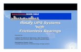 Rotary UPS Systems with Frictionless Bearings · Rotary UPS Systems with Frictionless Bearings Presented by Liebert Products & Services, San Francisco A district sales & service office
