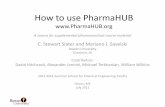 How to use PharmaHUB to use PharmaHUB ... • The body of pharmaceutical data ... (Powerpoint lecture slides, Kuriyan, Purdue University, 2009) – Location: