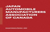 JAPAN AUTOMOBILE MANUFACTURERS … light vehicle market in Canada Vehicle production (Honda/Toyota/(CAMI 89-08) Vehicle exports Japan-built vehicle sales NAFTA-built auto sales 8 \