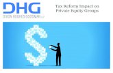Tax Reform Impact on Private Equity Groups Reform Impact on Private Equity... · Tax Reform Impact at the Fund Level ... Corporate Tax Net Operating Loss ... Corporate Tax BEFORE