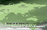 2016 DEFENCE INDUSTRY POLICY STATEMENT Defence Industry Policy Statement… · vehicle electro-mechanical sub-systems, ... Bale Defence Industries has a long history of supplying