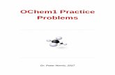 OChem1 Practice Problems - hyperconjugation.com · Klein Chapter 1 Problems : ... The task in Organic Chemistry is to decide what happens in terms of the equilibrium position when