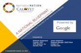 A NATIONAL BLUEPRINT - ORA Systems · A NATIONAL BLUEPRINT ... KollaborNation CalVet creates a state and national pilot that mashes-up the ... Keep content private within CalVet or