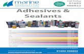 Exceptional Service Since 1986 Issue ... - Marine & … Products Exceptional Service Since 1986 Call Today 01692 406822 Issue 1.1 Sika PAGE 1-5 3M PAGE 9-11 Aquaseal PAGE 5-6 ... 300cc