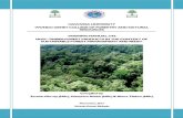 HAWASSA UNIVERSITY WONDO GENET COLLEGE OF extraction of selected NTFPs: ... Resource Sustainability and Technologies for collection of NTFPs ... Medicinal and Aromatic Plants ...