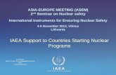International Instruments for Ensuring Nuclear Safetyeu2013.lt/uploads/documents/Prezentacijos_ASEM/Pal Vincze.pdf · •Electrical grid ... FUNDAMENTALS IAEA Nuclear Power Support