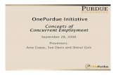 2006.09.28-Concepts of Concurrent Employment · Concepts of Concurrent Employment September 28, ... SAP introduced new functionality enabling ... A new Payroll schema was created