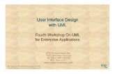 User Interface Design with UML - Amazon Web Services Toolkits/The UI... · User Interface Analysis and Design ... User Interface Design with UML ... User Interaction Design Patterns