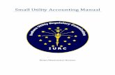 Small Utility Accounting Manual - Indiana 70215.pdf · Small Utility Accounting Manual 2 | Page Table of Contents . ... limited accounting experience. However, utility accounting
