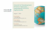 Council of Development Finance Agencies – Negotiating PPP .../media/files/insights/events/... · Council of Development Finance Agencies --Negotiating PPP/P3 ... • Warsaw •