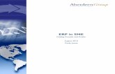 ERP in SME - Quality & Manufacturing Solutions | Quality and …erp.com.sg/docs/Aberdeen_Infor_ERP_SME_Growth_wh… ·  · 2014-04-05ERP in SME Fueling Growth and Profits August