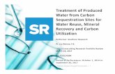 Treatment of Produced Water from Carbon Sequestration … Library/Events/2017/crosscutting... · Treatment of Produced Water from Carbon Sequestration Sites for Water Reuse, Mineral