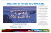 BEHIND THE CURTAIN - Dallas Children's Theater ... · the Behind the Curtain Resource Guide is ... YANA WANA’S LEGEND OF THE ... TEKS that your field trip to Dallas Children’s