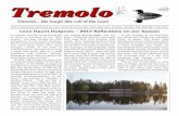 Loon Haunt Outposts 2017 Reflections on our Season Newsletter produced by Loon Haunt Outposts, Box 1344, Red Lake, Ontario, Canada, P0V 2M0 807-735-2400 Loon Haunt Outposts – 2017