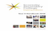 Year 9 Handbook 2018 - Home - Scoresby Secondary … is a Materials Cost of $15.00 for this subject. Scoresby Secondary ollege - Year 9 Handbook 2018 Page 8 Mathematics (core) ...