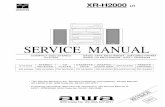 SERVICE MANUAL - Diagramasde.comdiagramasde.com/diagramas/audio/XR-H2000 LH revision data.pdf · service manual a compact disc stereo system ... fx-nh2000 ge-nh2000 rc-zas04 – 2