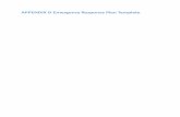 APPENDIX G-Emergency Response Plan Template€¦ · BSDW-ERP Template 10/04 EMERGENCY RESPONSE PLAN ... Evacuation/Assembly/Training ... user groups were contacted directly to establish
