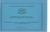 Bonding and Capital Budgeting in CT(1977) and Capital Budgeting... · BONDING AND CAPITAL BUDGETING IN CONNECTICUT ... 26). CHAPTER VI. DEBT MANAGEMENT Three aspects of fiscal and