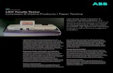 L&W Tensile Tester Lorentzen & Wettre Products | … AND PAPER L&W Tensile Tester Lorentzen & Wettre Products | Paper Testing L&W Tensile Tester measures all important tensile properties.