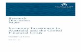 Research Discussion Paper - Reserve Bank of Australia · Research Discussion Paper Inventory Investment in Australia and the Global ... A case study of the domestic motor vehicle