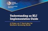 Understanding an HL7 Implementation Guide an HL7 Implementation Guide A Primer on IT Nerd-dom for Newborn Screening Nerds NBS HL7 Guides 2 Lab Results Interface (LRI) ...