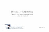 IoT and Modular Wireless Transmitters Tech … IEEE WestMI.pdfThe IoT and Wireless Regulations … Get Connected! Presented by Elite Electronic Engineering, Inc. ... cause harmful