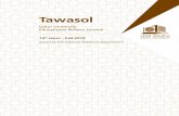 Tawasol - Qatar University Tawasol Qatar University Reform Newsletter Editorial Zeina Al Azmeh Dr. Abdul Aziz Al Bayoumi Dr. Ali Abdul Minaem Joy Moini English Language editing and