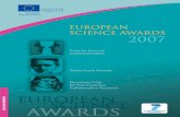 Prize for Science Communication Marie Curie Awards ...ec.europa.eu/research/science-awards/pdf/eu_science_awards2007_e… · Prize for Science Communication EUROPEAN SCIENCE AWARDS