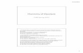 Chemistry of Glycolysis - Indiana University Bloomingtoncourses.chem.indiana.edu/c483/documents/Lecture16.pdf · Chemistry of Glycolysis ... • Stereochemistry—reverse does not