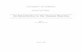 An Introduction to the Gamma Function - University of … Function.pdf ·  · 2015-01-16This became known as Stirling’s Formula and was re ned throughout the ... there have been