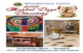 Wimberley Lions Market Days Directory · Wimberley Lions Market Days2015 Directory. ... has plenty of convenient parking, food, ... Sign up at booth 6, ...