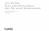 TCP/IP: los protocolos de la red Internetredes.coninteres.es/material/redes/M2.TCP-IP_Los_protocolos_de_la... · TCP/IP: los protocolos de la red Internet José M. Barceló Ordinas
