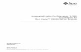 Integrated Lights Out Manager (ILOM) Supplement for … · Integrated Lights Out Manager (ILOM) Supplement for Sun Blade™ X6220 Server Module Part No. 820-0047-10 April 2007, ...