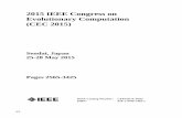 2015 IEEE Congress on Evolutionary Computation (CEC …toc.proceedings.com/27596webtoc.pdf · 2015 IEEE Congress on Evolutionary Computation (CEC 2015) ... MULTI-OBJECTIVE BAT ALGORITHM