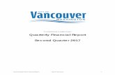 Quarterly Financial Report - Q2 2017 - City of Vancouver … · Quarterly Financial Report ... The US economy continues to improve. ... trend continued into 2017 with the rate falling