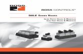ROSS CONTROLS · 3-Way 2-Position Valves, ... For ordering the Dale CP Series manifold valves with different valve functions, ... ROSS CONTROLS® 2) 2 2 2