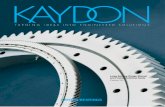 KAYDON/BEARINGS - AHR International Bearing Design Features Whether used in heavy-duty off-road vehicles, precision medical equipment or high accuracy military radars, large diameter