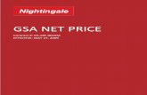 GSA NET PRICE - Nightingale Chairsnightingalechairs.com/sites/default/files/Florida GSA... ·  · 2016-01-131100 Tonik (SIN #711?18).....42 1400 Indigo (SIN #711?18 ... A ni s t