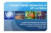 Climate Change Researches in UP Los Baños - iskWiki!iskwiki.upd.edu.ph/images/2/2d/De_Guzman.pdfClimate Change Researches in UP Los Baños Lucille Elna Parreño-de Guzman ... (Methodology
