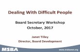 Dealing With Difficult People - Schedschd.ws/.../dc/...DealingWithDifficultPeople_Breakout_Tilley_2017.pdf•Styles—in ways to approach to work, interact with others, solve problems