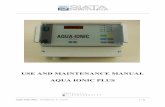 USE AND MAINTENANCE MANUAL AQUA IONIC PLUSnwrpro.ru/d/340297/d/aqua-ionic-plus.pdfUSE AND MAINTENANCE MANUAL AQUA IONIC PLUS Aqua Ionic Plus – MAN00016 Rev. B – 29.03.98 ... 4