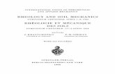 RHEOLOGY AND SOIL MECHANICS - Springer978-3-642-46047-0/1.pdf · international union of theoretical and applied mechanics rheology and soil mechanics symposium grenoble, april 1-8,