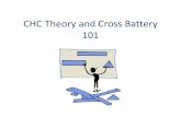 CHC Theory and Cross Battery 101 - spawa - homeBattery... ·  · 2015-09-29• Explore the Cross-Battery Approach to assessment ... DAS SB-4 WJ WISC-III WAIS-III WJ-R Cross-Battery