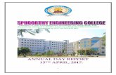 ANNUAL DAY REPORT 15TH APRIL, 2017. - … · ANNUAL DAY REPORT 15TH APRIL, ... Android thTraining Mrs. K. SreePrasanna 6 Jan, ... CRT TRANING Sphoorthy Engineering College In